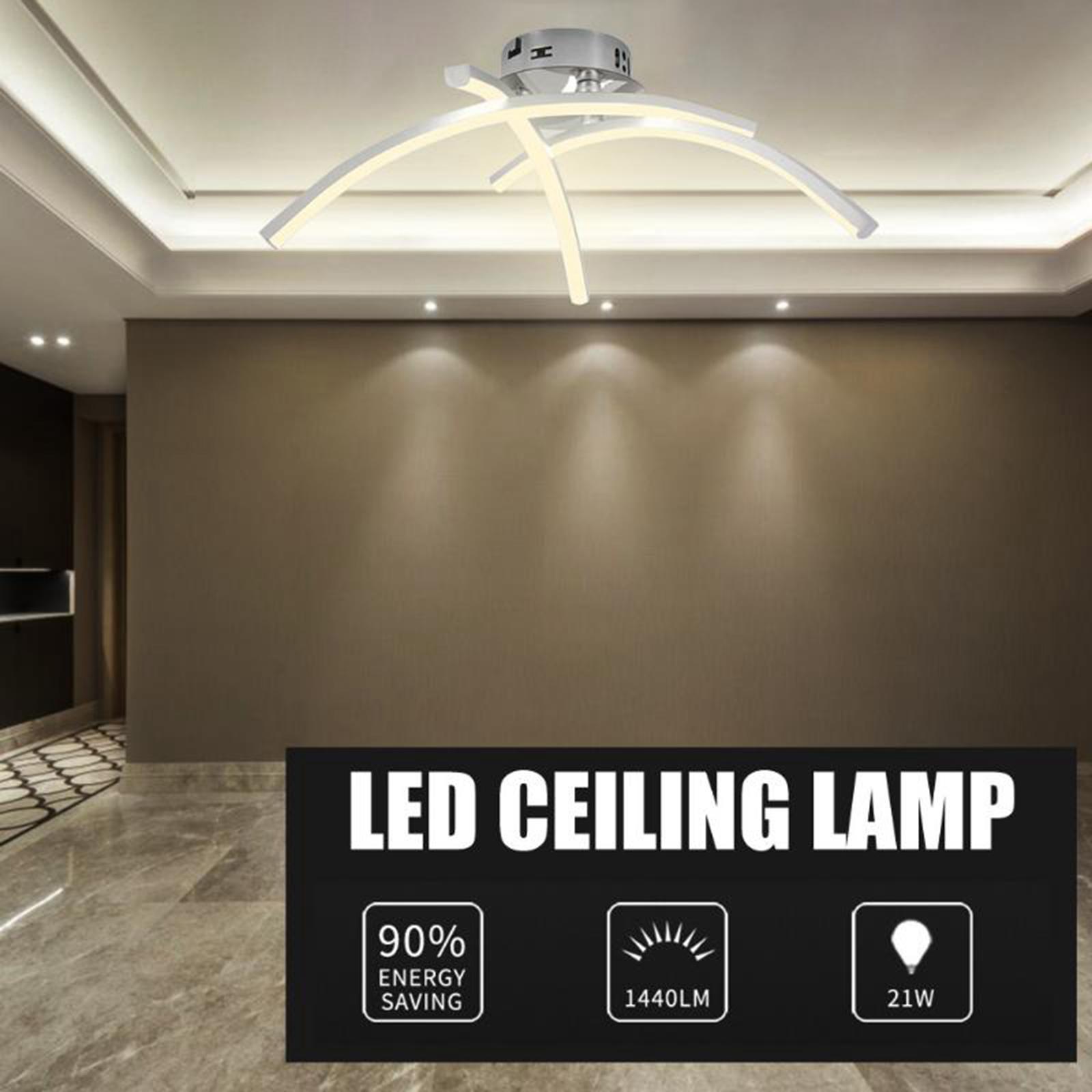 Modern LED Ceiling Light Chandelier Lamp Bedroom Lighting Decor Warm White