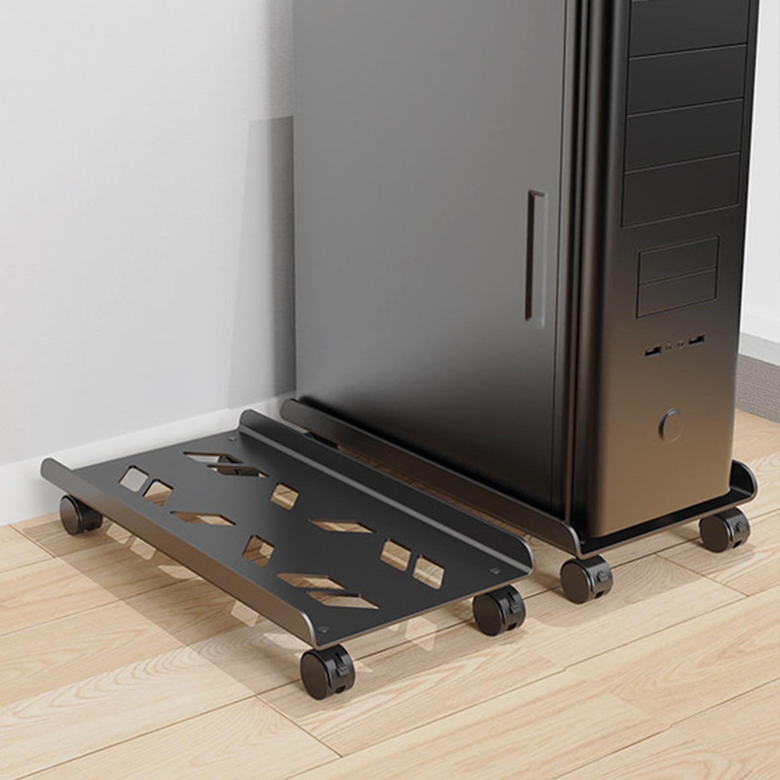 1PC CPU Stand Computer Computer Stand with Wheels PC Stand