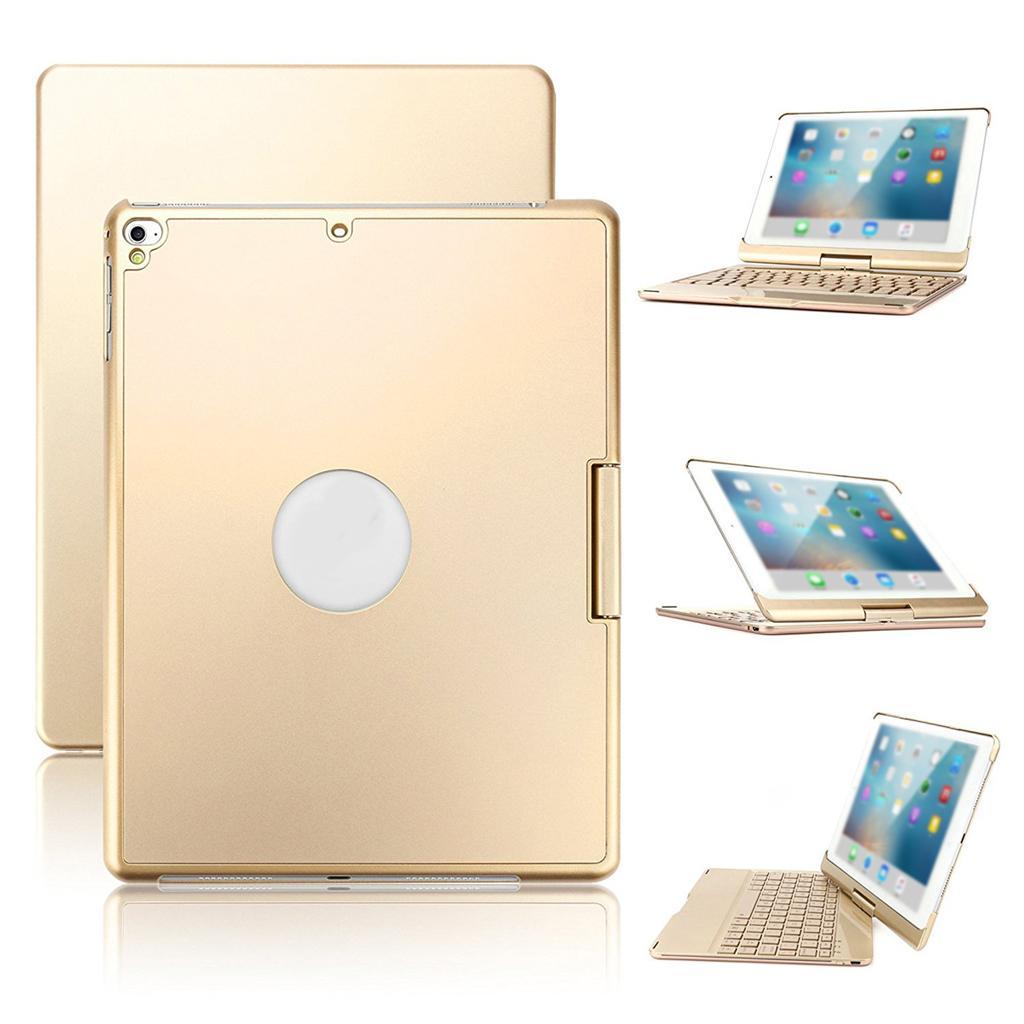 Rotatable Wireless Bluetooth4.0 Keyboard Folio Smart Cover for iPad Pro 9.7