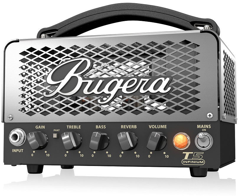 Loa Amply Ghi ta Bass BUGERA T5 5-Watt Cage-Style Amplifier Head-Hàng Chính Hãng