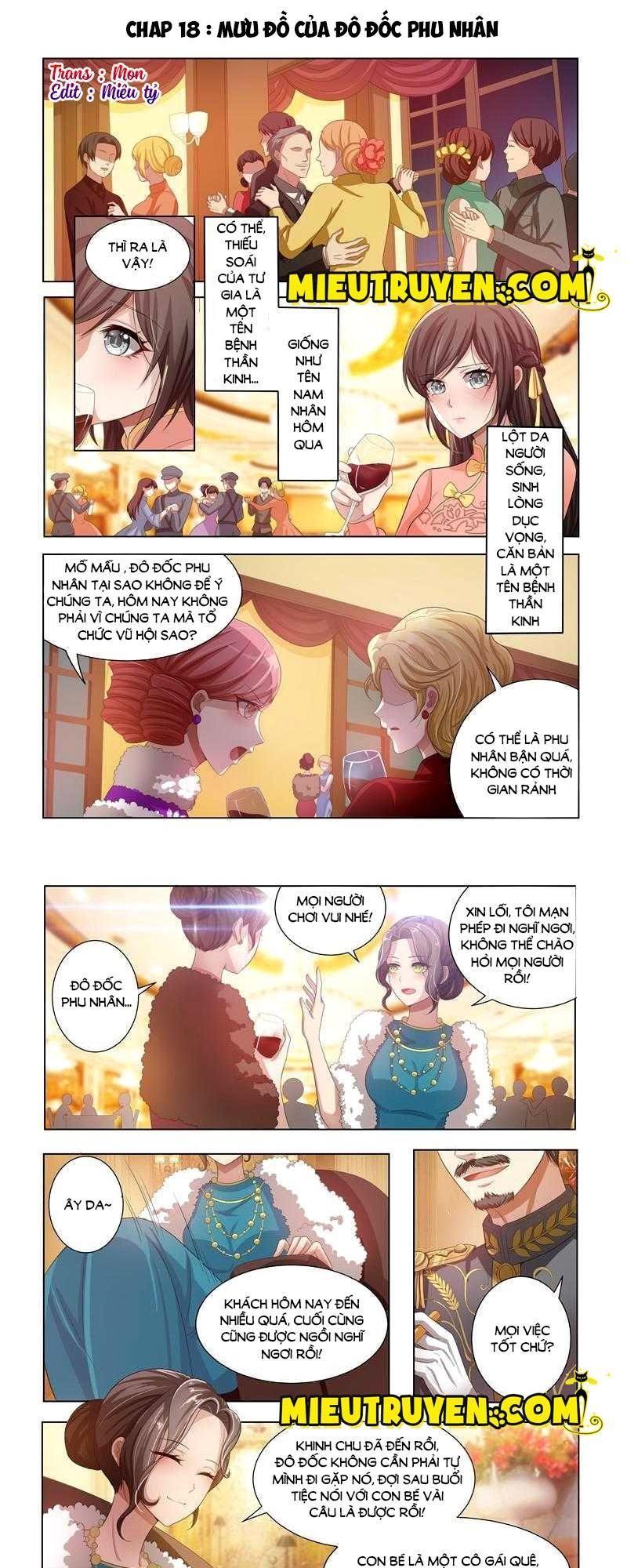 thiếu soái! vợ ngài lại bỏ trốn chapter 18 1