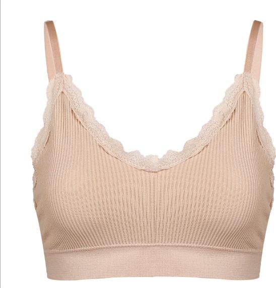 ÁO BRA GÂN TĂM VIỀN REN THỜI TRANG 821