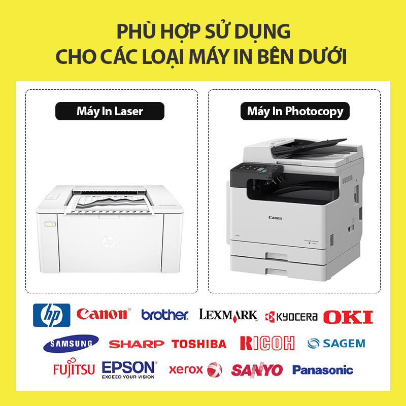 Giấy In Nhãn Dán (Decal) Media Mặt Mờ A4 100 Tờ - Hàng chính hãng