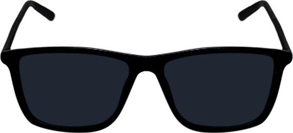 Kính Mát Nhựa Unisex MN819  - Đen Bóng