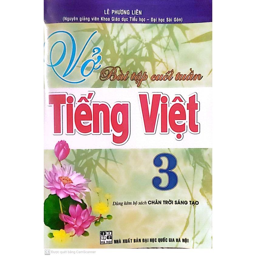 Sách - Vở bài tập cuối tuần tiếng việt 3 HA-MK