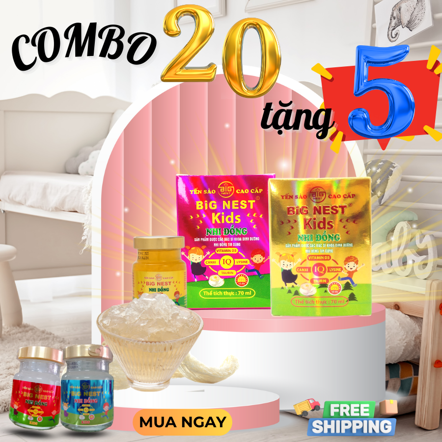 Yến Nhi Đồng Cho Trẻ B.iếng Ăn Vị Cam