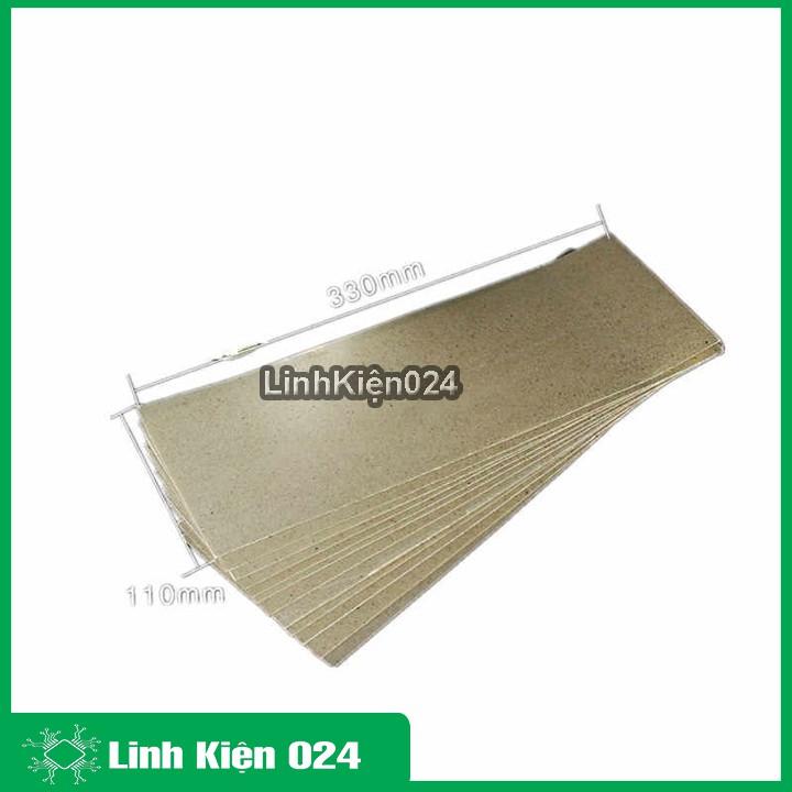 Giấy Mica Mềm Cách Nhiệt Chịu Nhiệt Độ Cao 1000 Độ C 330x110x0.15mm