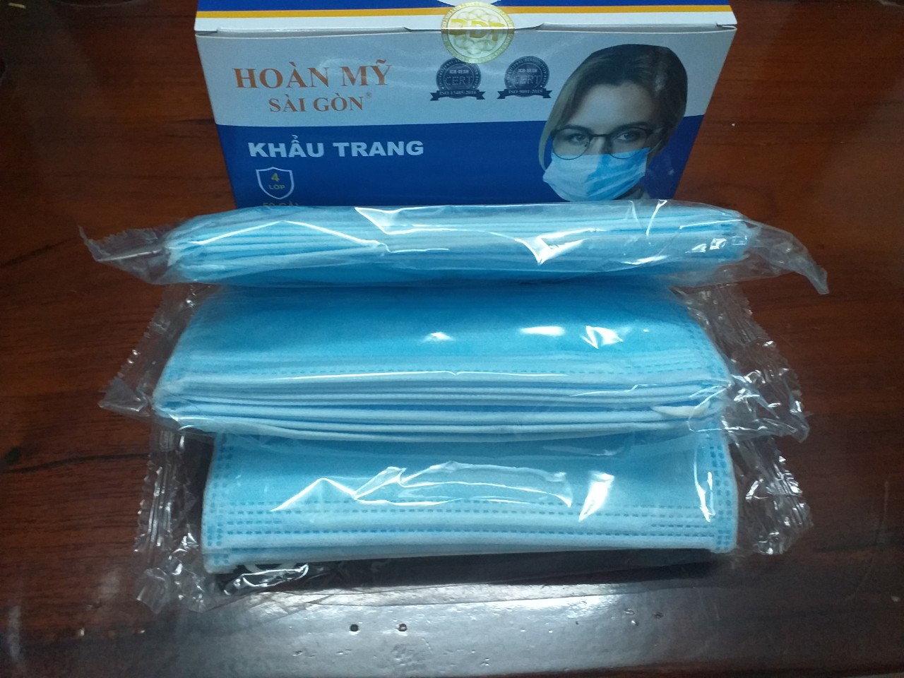 COMBO 2 HỘP KHẨU TRANG Y TÊ HOÀN MỸ