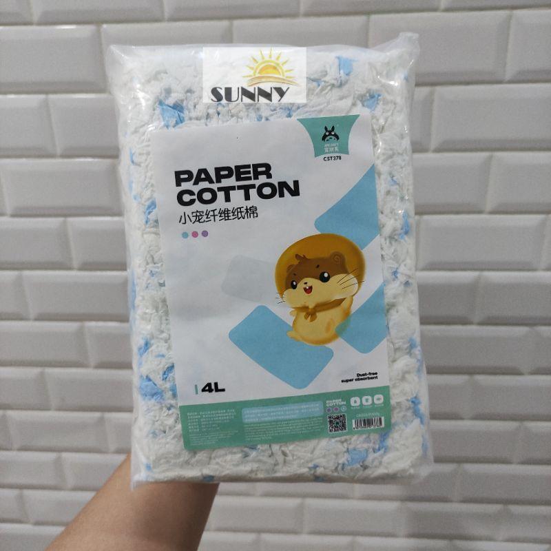 Giấy Jonsanty lót chuồng hamster (Trắng hữu cơ, Thảo mộc, Cotton)