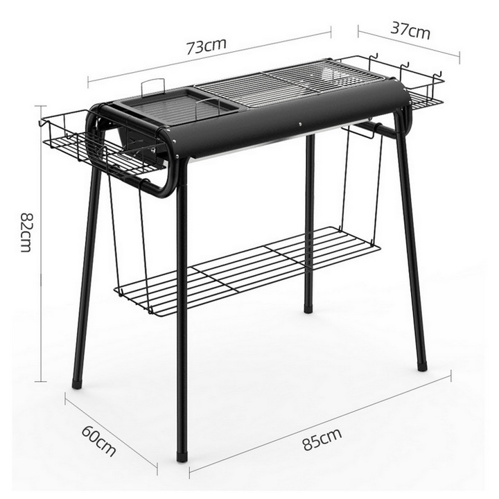 Bếp Nướng Ngoài Trời ALLOY BBQ Thép Không Rỉ 410