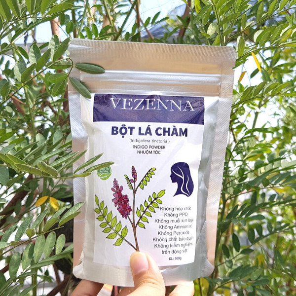 Bột lá chàm nguyên chất VEZENNA 100g