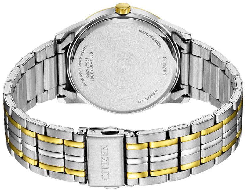 Đồng Hồ Nam Citizen Dây Thép Không Gỉ BI5007-53L - Mặt Xanh (39mm)