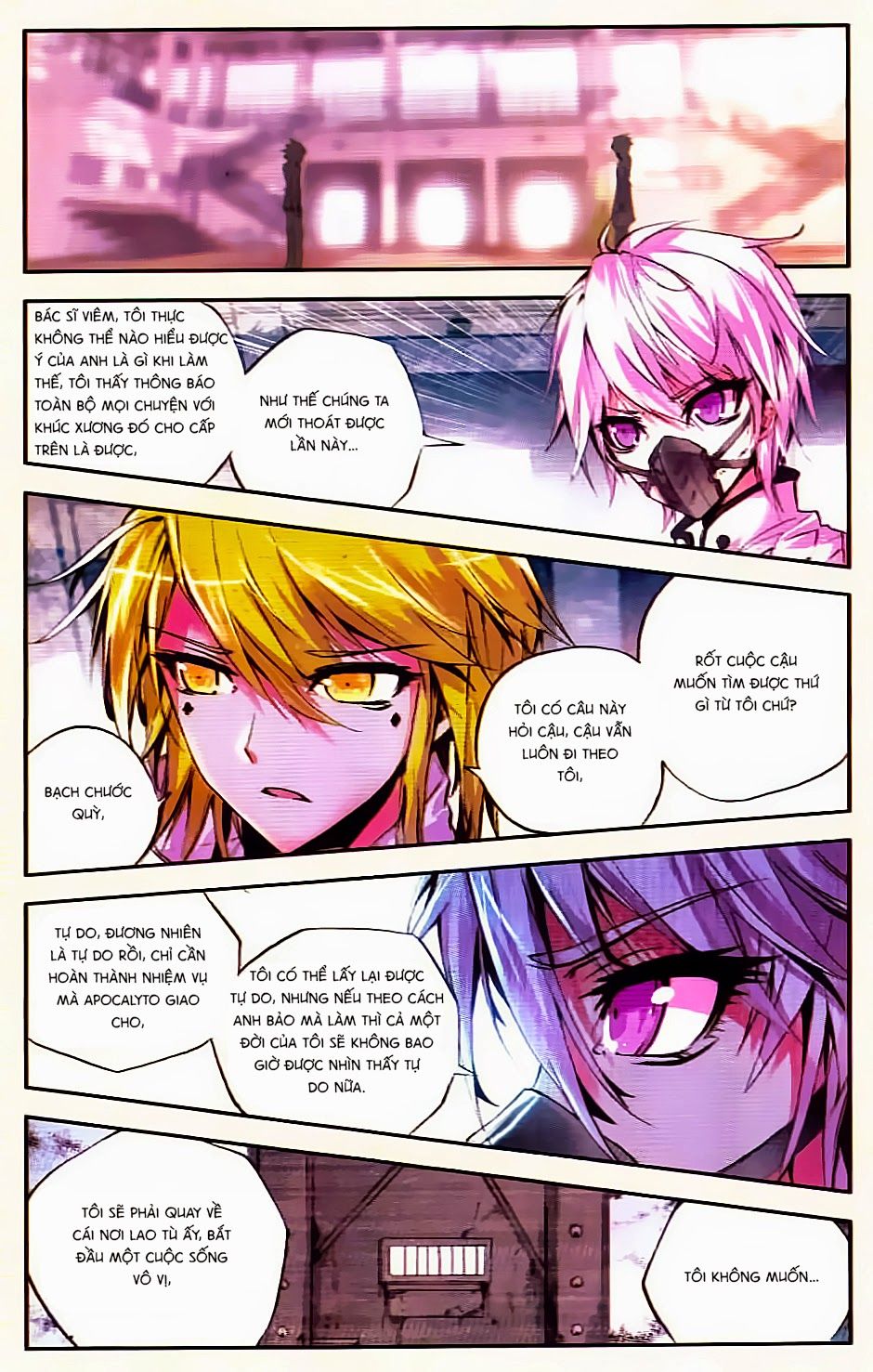 cấp độ phân liệt chapter 43 8