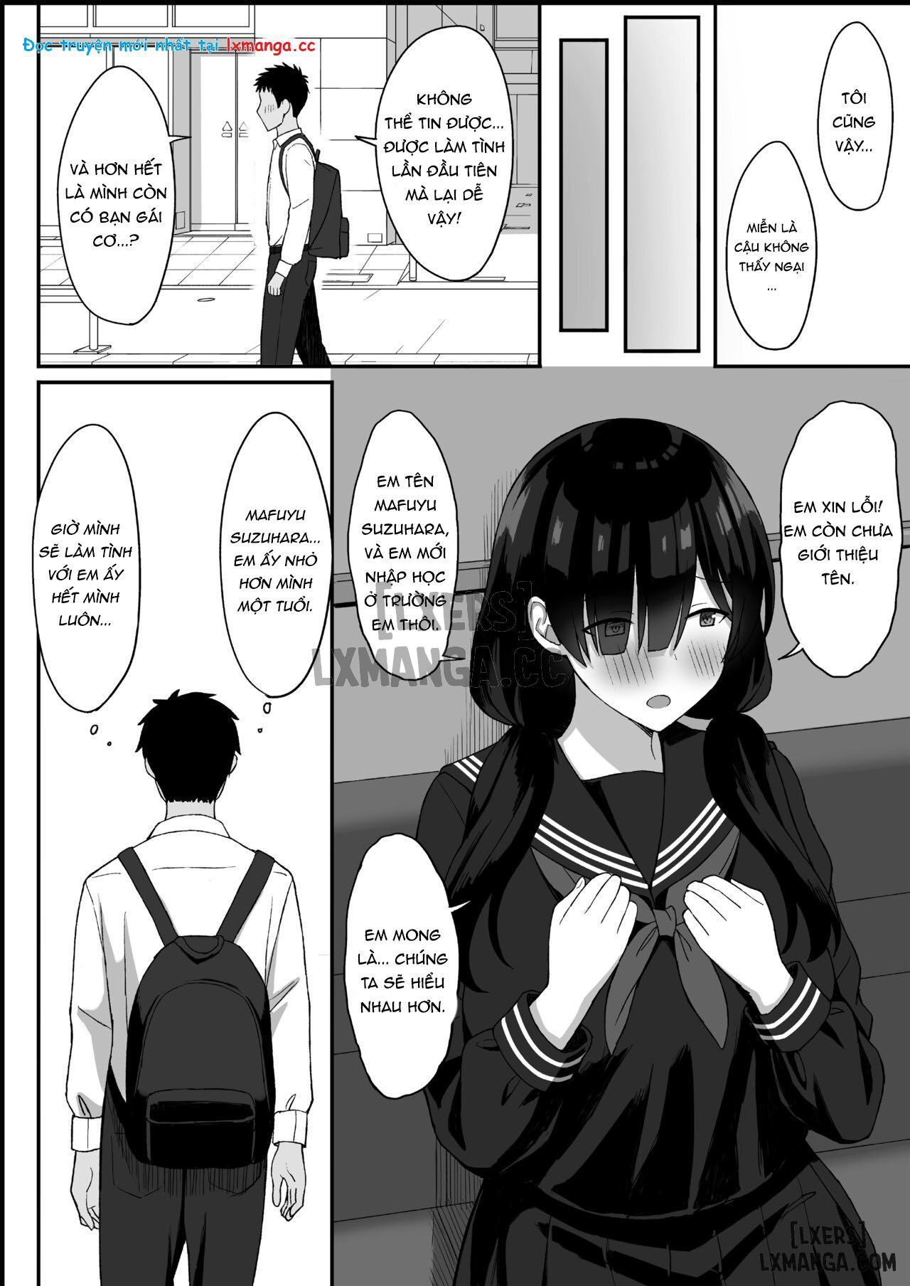 kẻ bám đuôi có đôi ngực bự bây giờ là bạn gái tôi chapter 0 27