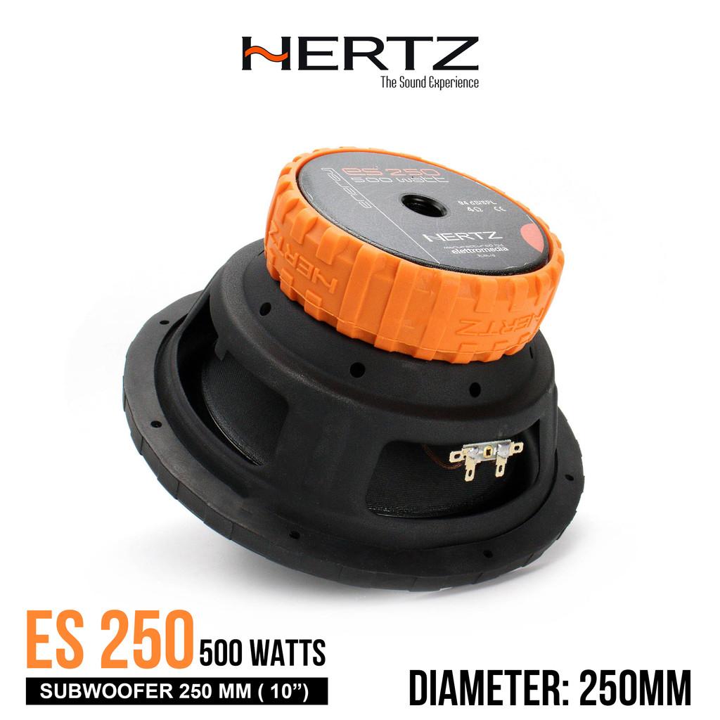Loa Siêu Trầm Hertz ES 250 - Loa Subwoofer Chất Lượng Cao Cho Hệ Thống Âm Thanh Ô Tô đến từ Italia