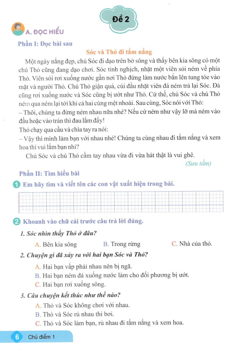 Ôn Hè Tiếng Việt 1 - ND (Bộ Sách Kết Nối Tri Thức Với Cuộc Sống)