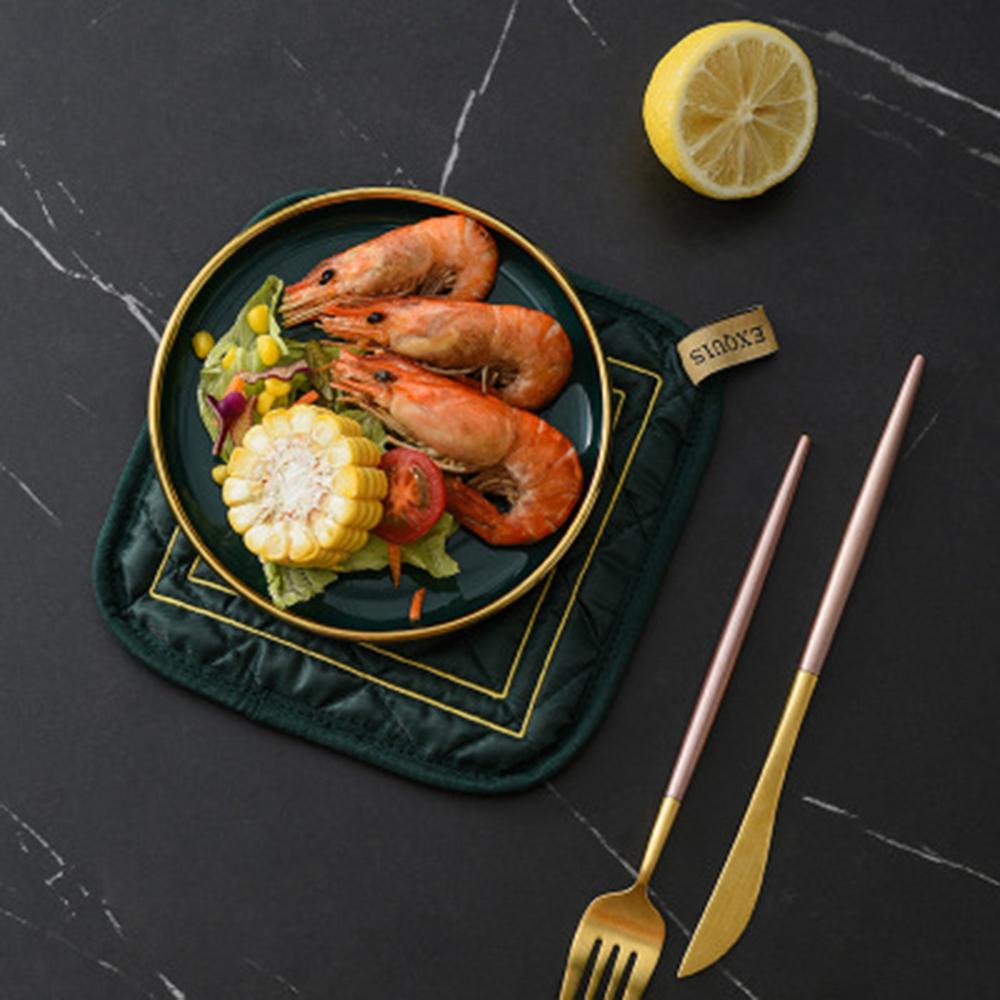 Miếng đỡ nồi chiu nhiệt trong nhà bếp có thể giặt được