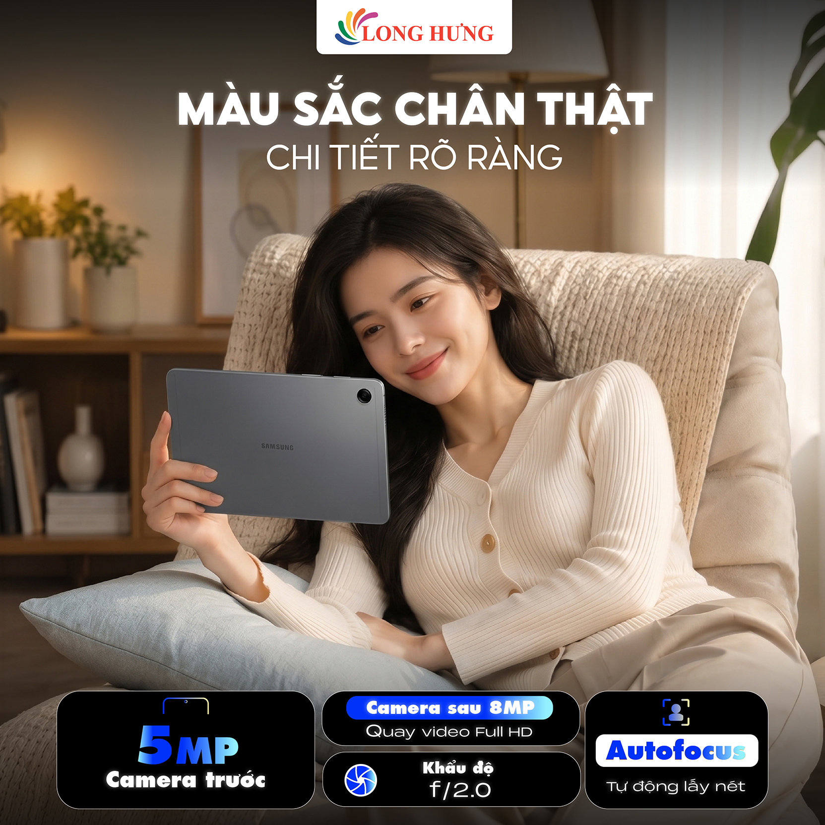 Máy tính bảng Samsung Galaxy Tab A11 LTE (4GB/64GB) - Hàng chính hãng