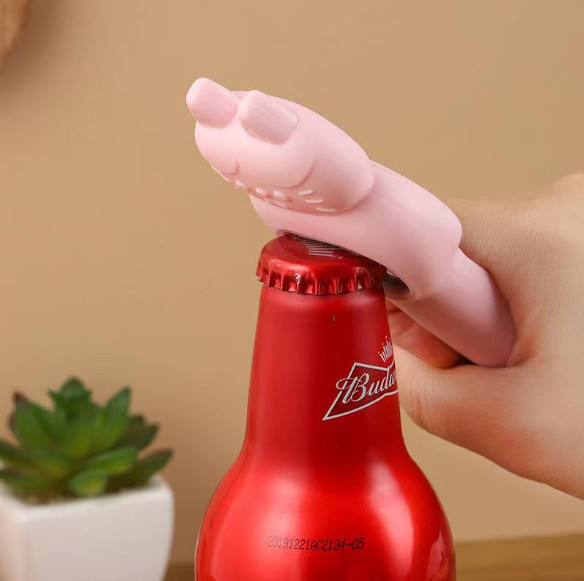 Dụng Cụ Khui 4 Trong 1 Đa Năng Tai Thỏ Dễ Thương Đáng Yêu