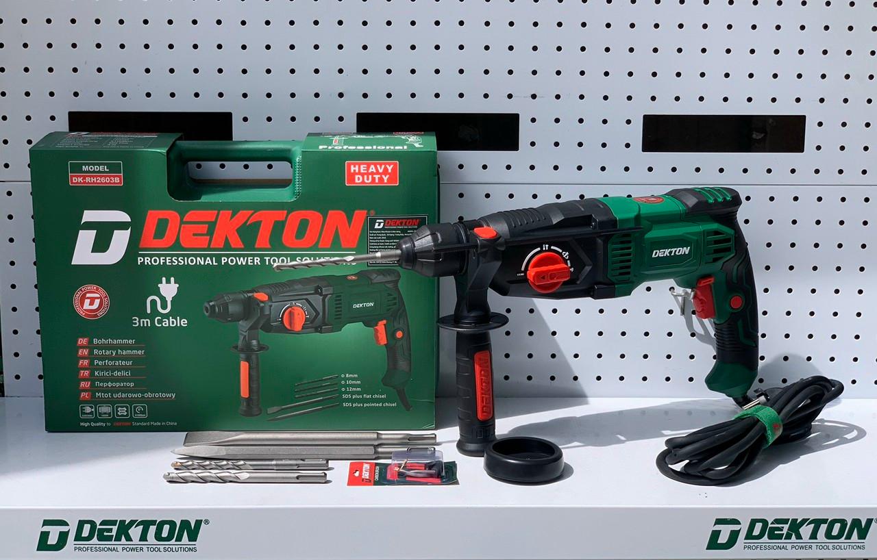 MÁY KHOAN ĐỤC 3 CHỨC NĂNG 1050W 26MM DEKTON DK-RH2603B - HÀNG CHÍNH HÃNG
