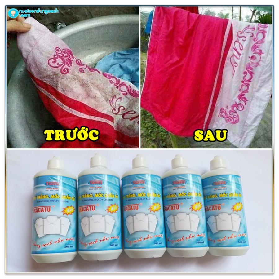 Sỉ Tẩy trắng quần áo, tẩy mốc quần áo Tracatu 500ml