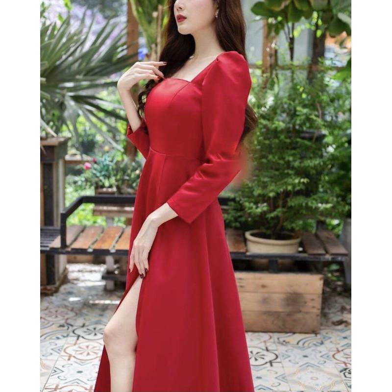 Đầm cưới cô dâu, váy cưới, váy phi maxi