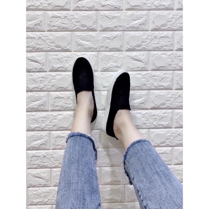 Giày slipon trơn siêu giảm giá