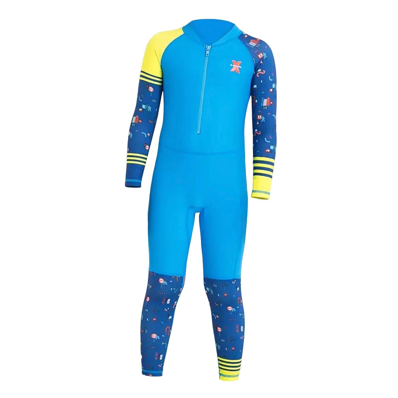 Kids Wetsuit Diving Swimsuits Water Resistant Long Sleeve Thermal Full suits for Swimming
