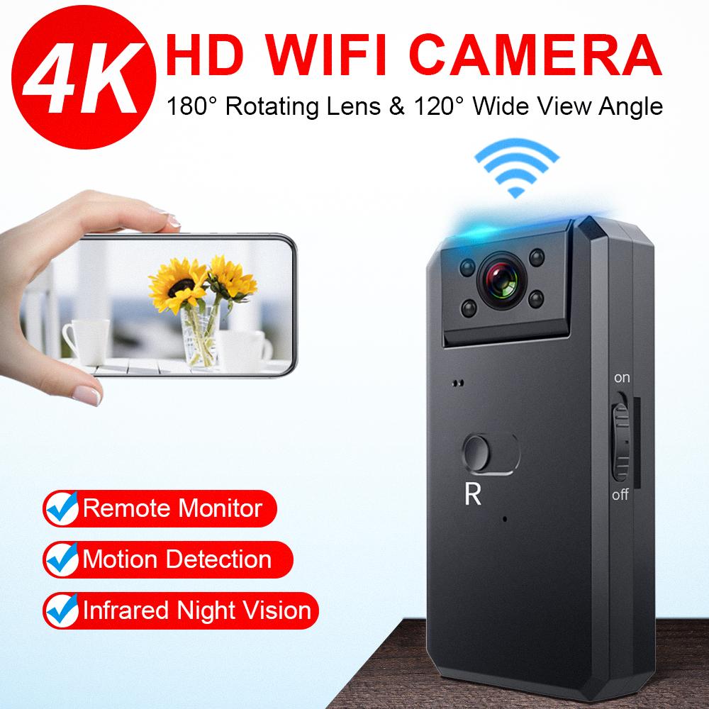 MD90 MINI CAMCORDER 1080p Camera Vision Night Sport Outdoor Voice Video Recorder Hành động HD WiFi Cam Recorder Màu sắc: MD90 với WiFi