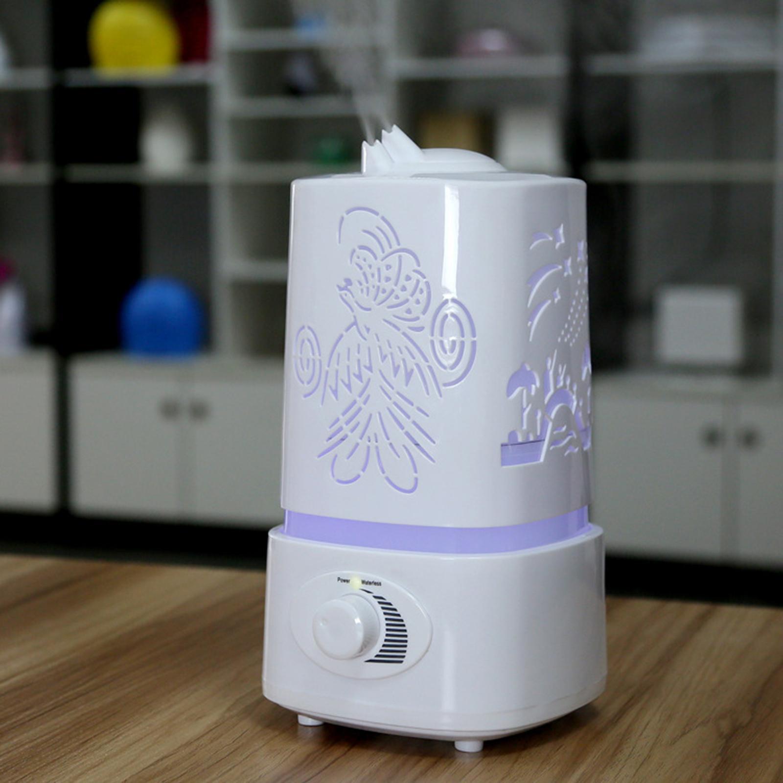 Mist Humidifier 1.5L High Capacity Multifunction for Bathroom Office Hotel