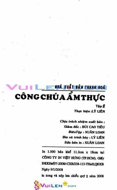 công chúa ẩm thực chapter 8 2