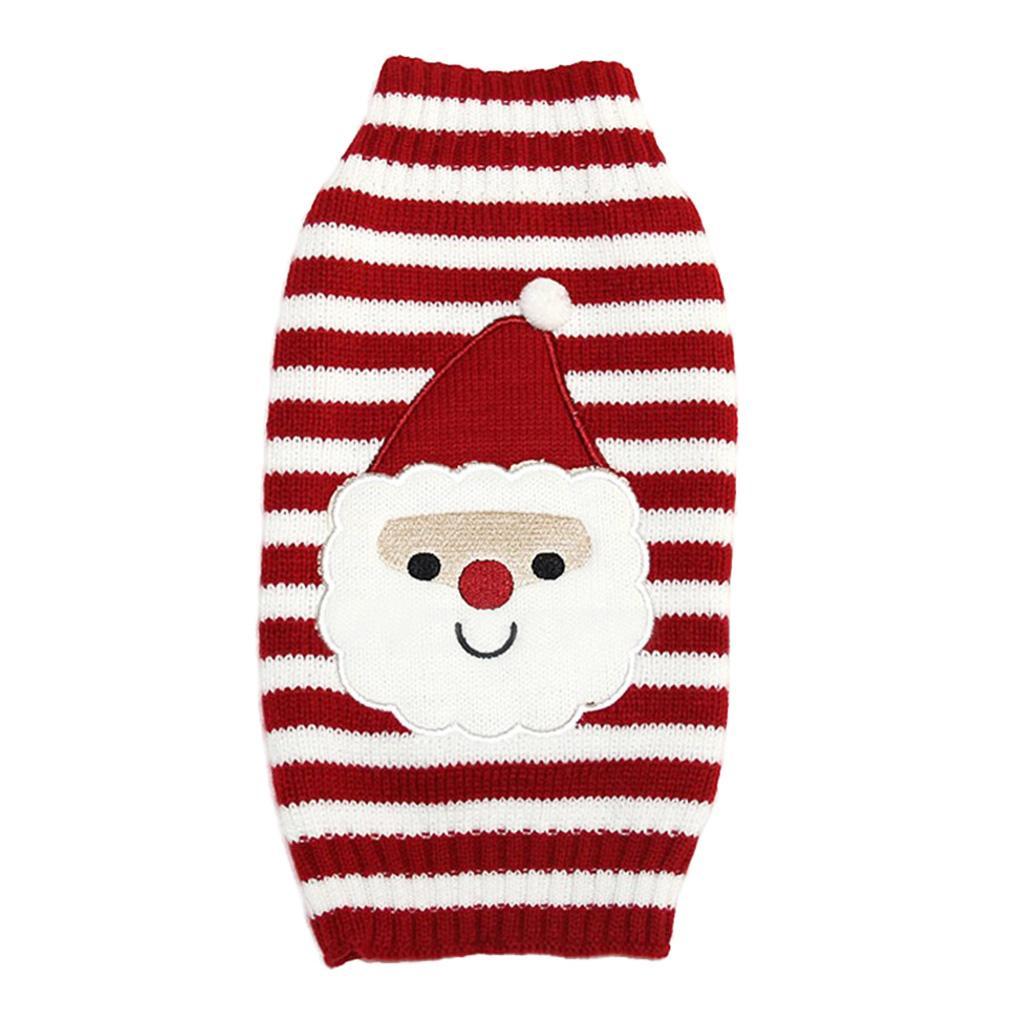 XS/S/M/L Size Pet Dog Winter Warm Sweater Poodle Coat Apparel