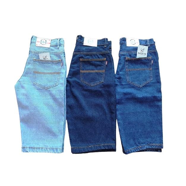 Quần short Jean Nam 03 màu cơ bản form chuẩn đẹp Cao Cấp