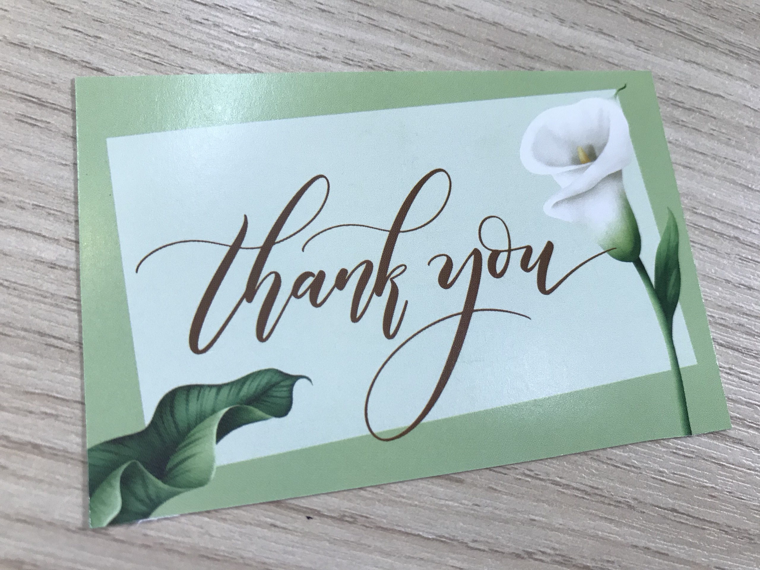 Thank You Card_Thẻ Cảm Ơn Dành Cho Shop Combo 200 Cái