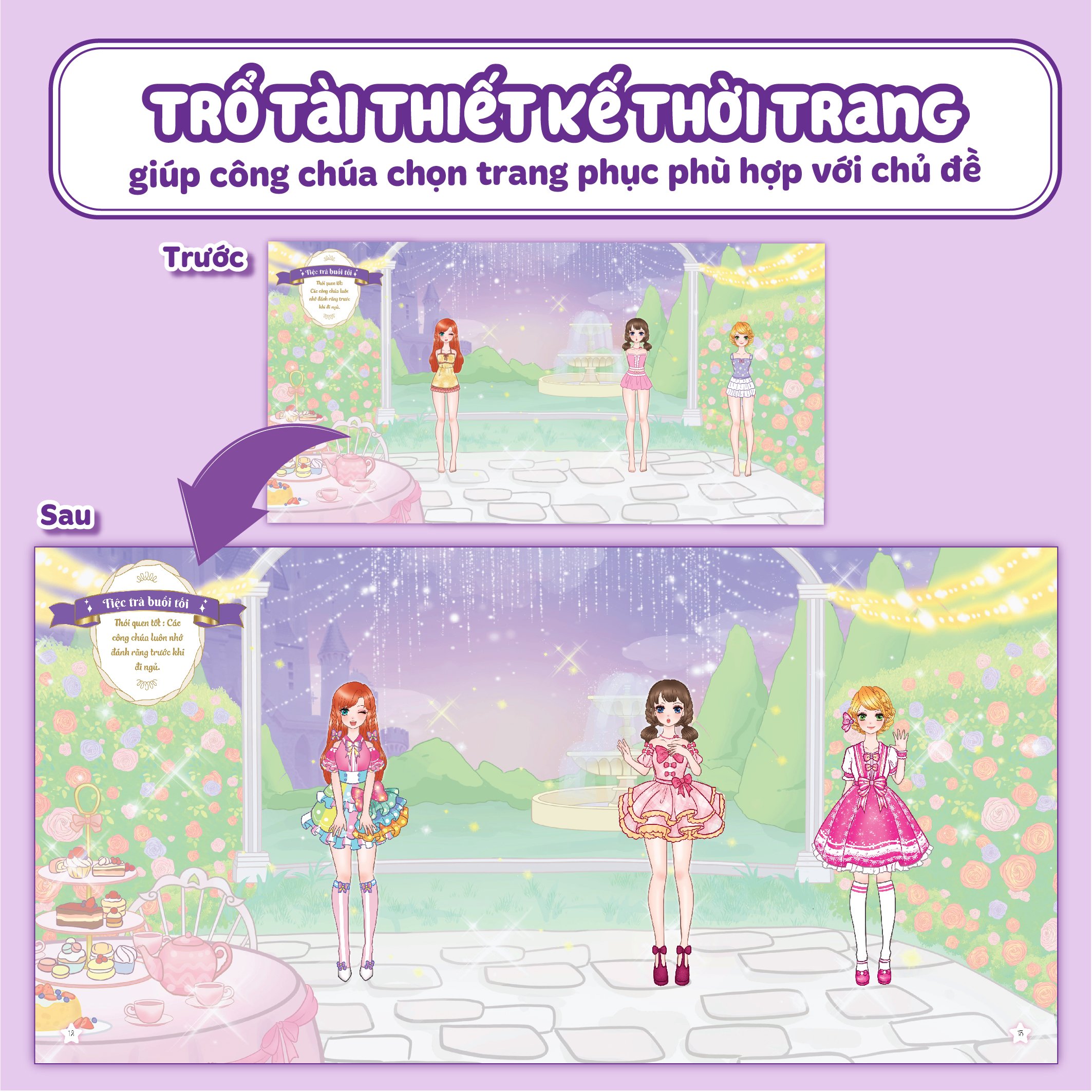 Sách Thời trang Công chúa Mặt trăng