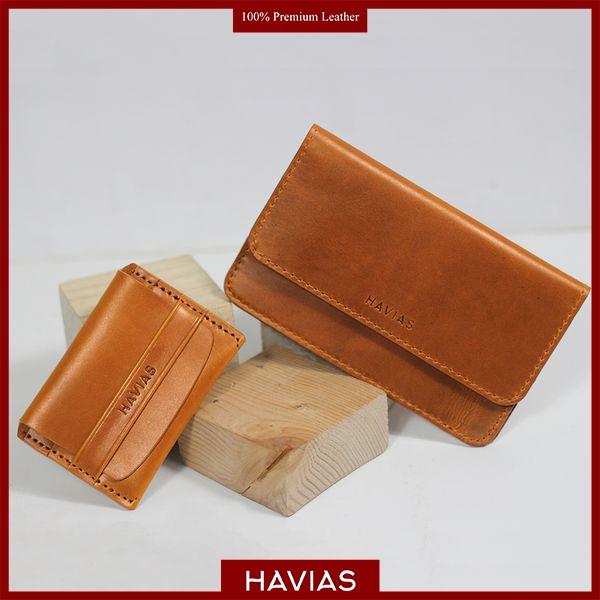 Couple Ví Momo2 & Smile Handcrafted Wallet HAVIAS