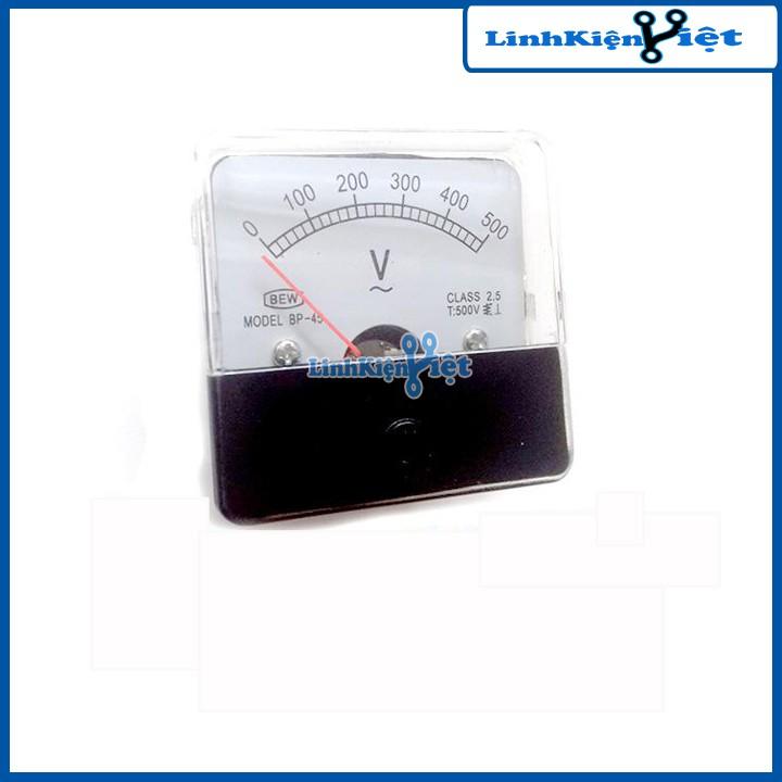 Đồng hồ Ampe kế xoay chiều BEW 5x5x3.5Cm