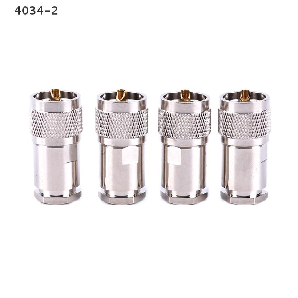 Kẹp Nối Dây Cáp 4034-2 UHF PL259 Cho RG8 RG165 RG213 7D-FB