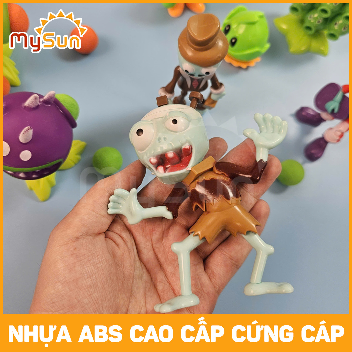 Đồ chơi plants vs zombies 2 mô hình plant vs zombie hoa quả nổi giận MySun