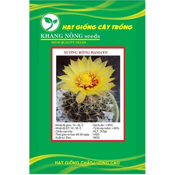 Hạt giống hoa xương rồng hamato KNS3546 - Gói 20 hạt