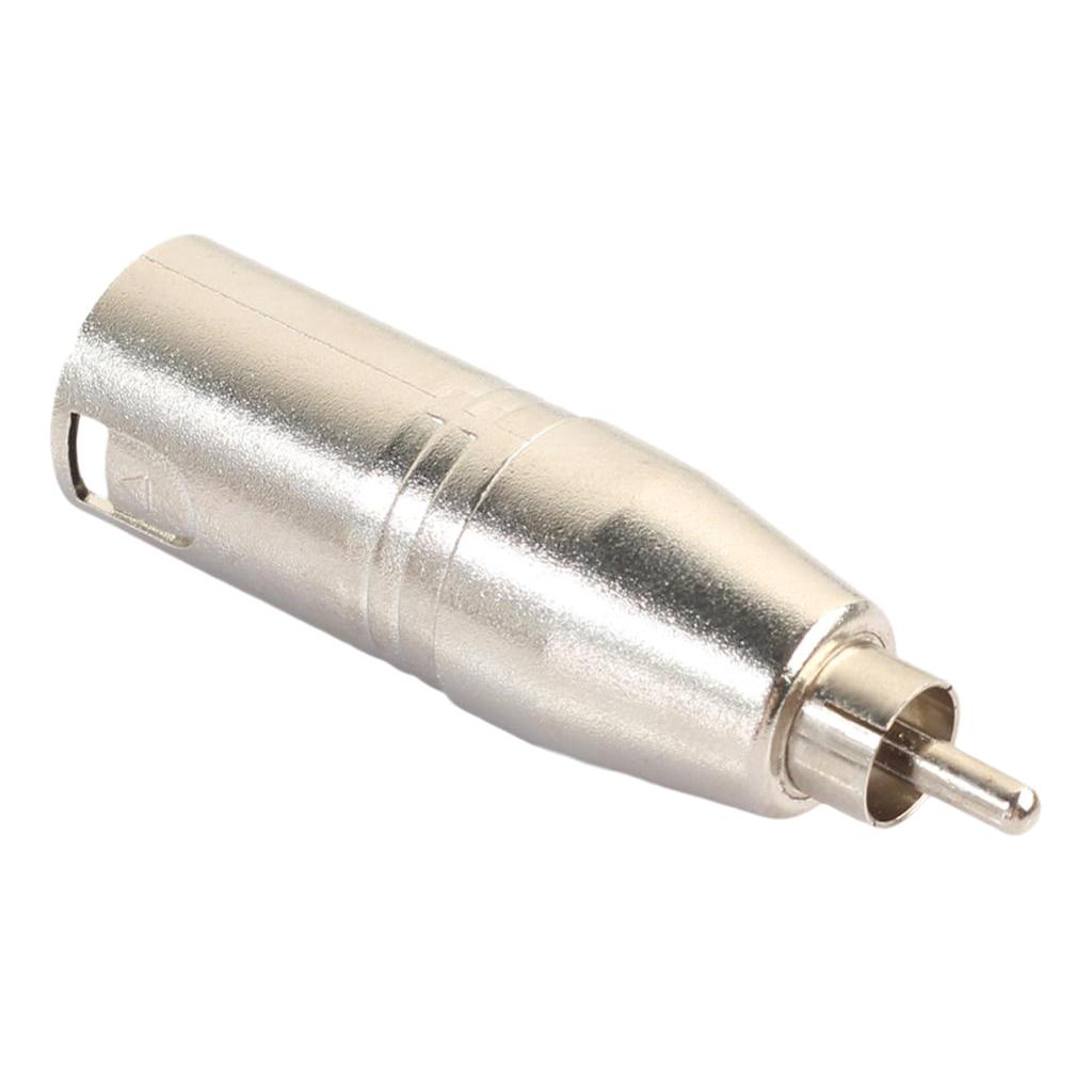 XLR 3Pin Nam RCA Âm Thanh Adapter Chuyển Đổi Cổng Kết Nối Cho Micro