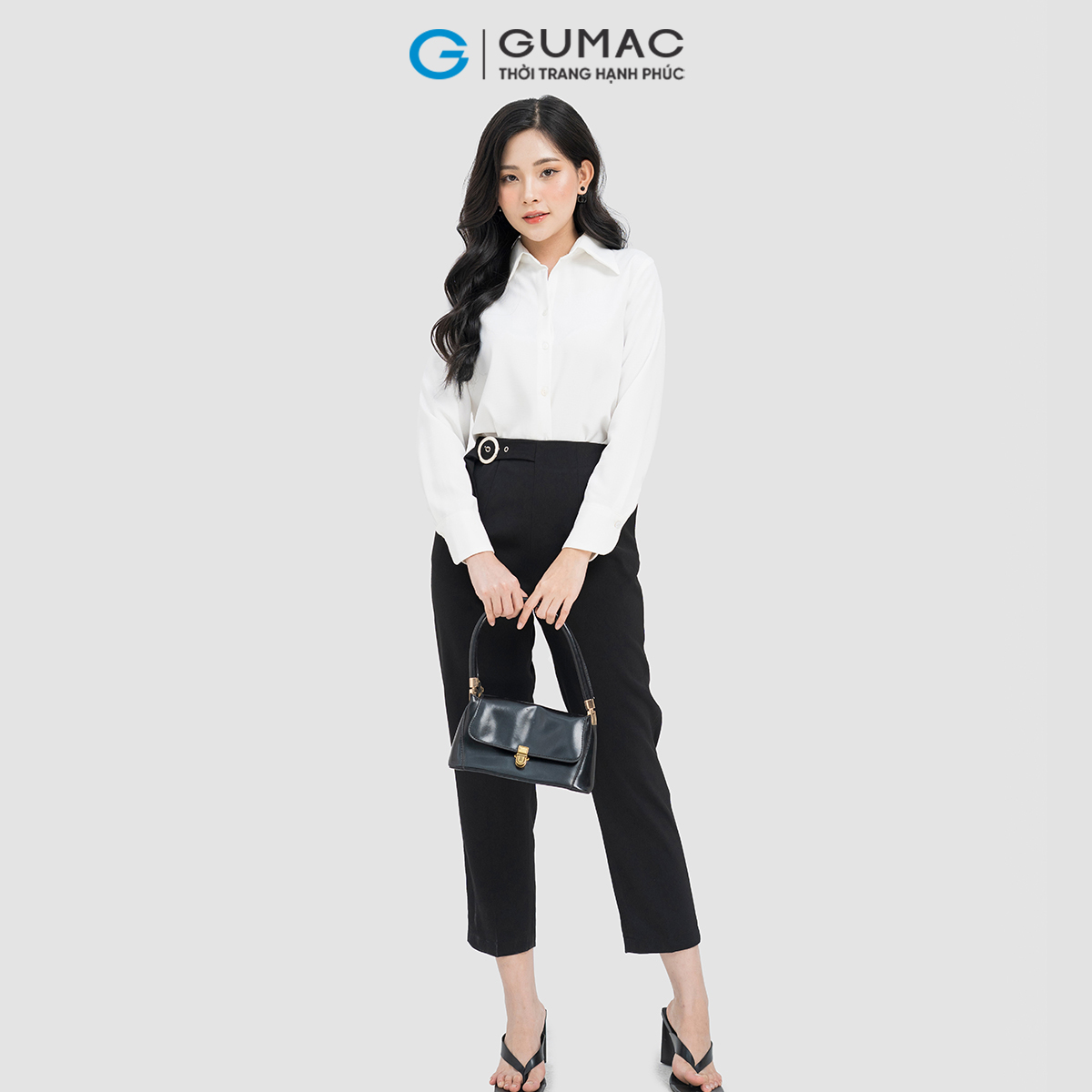 Áo sơ mi đô kiểu GUMAC AD04032