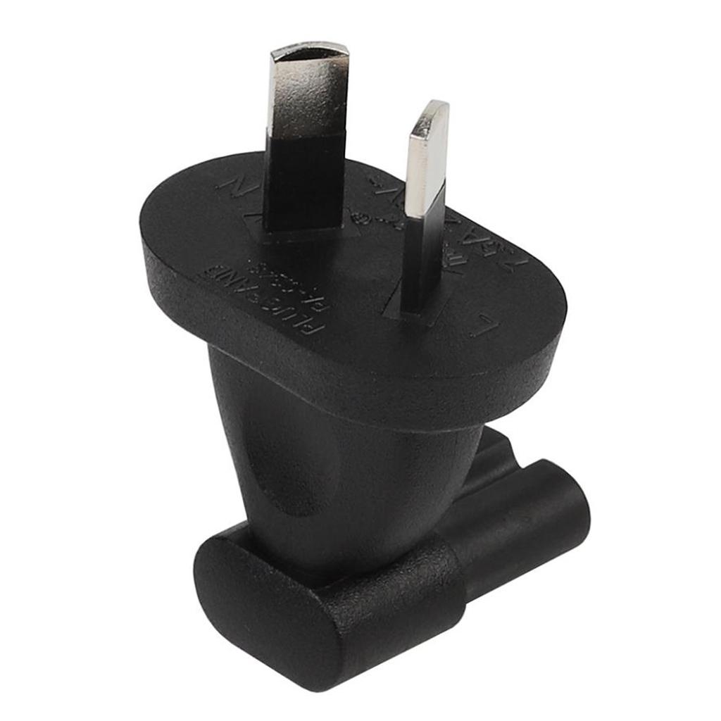 IEC 320 C7 to NEMA 1-15P Power Extension Adapter  Male to Female Converter