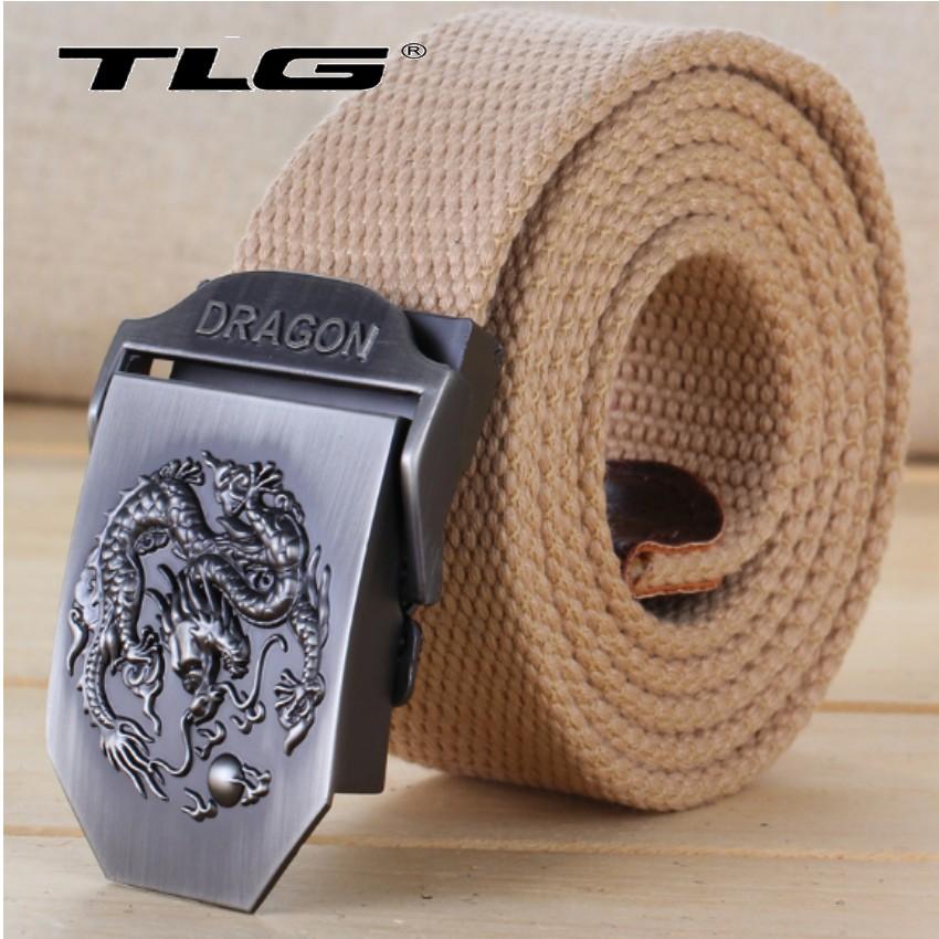 Thắt lưng nam dù chiến thuật đầu rồng Đồ Da Thành Long TL 924 4 tặng 01 bút bi cao cấp TLG M 410