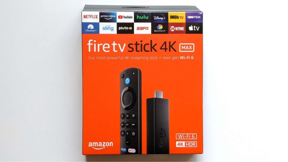 Thiết Bị Amazon Fire TV Stick 4K MAX (Kèm Alexa Voice Remote Gen 3) - Hàng Nhập Khẩu