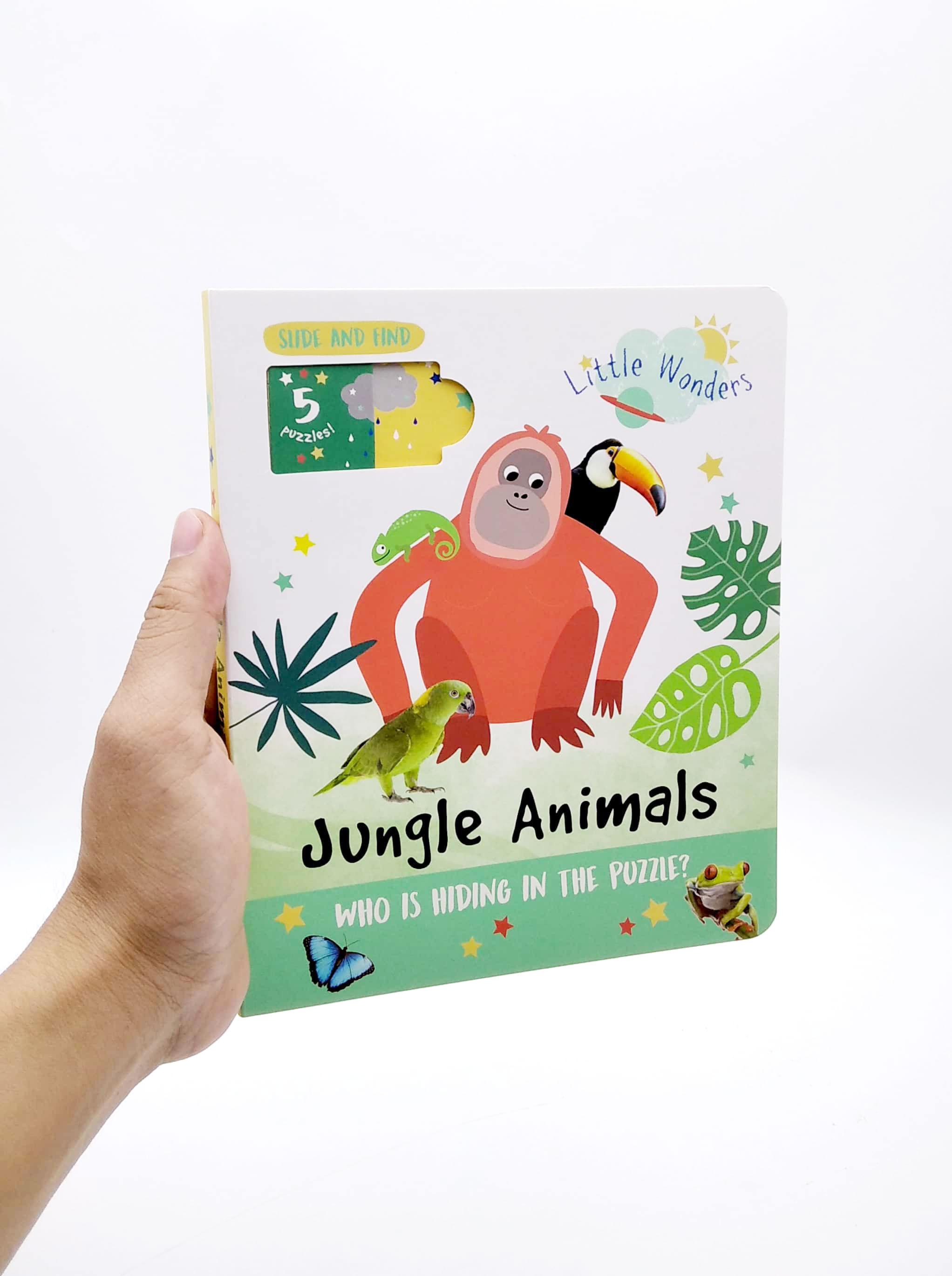 Little Wonders: Jungle Animals - 5 Puzzles