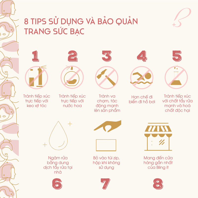 Vòng tay bạc Bling It mặt trăng và sao BIVT0