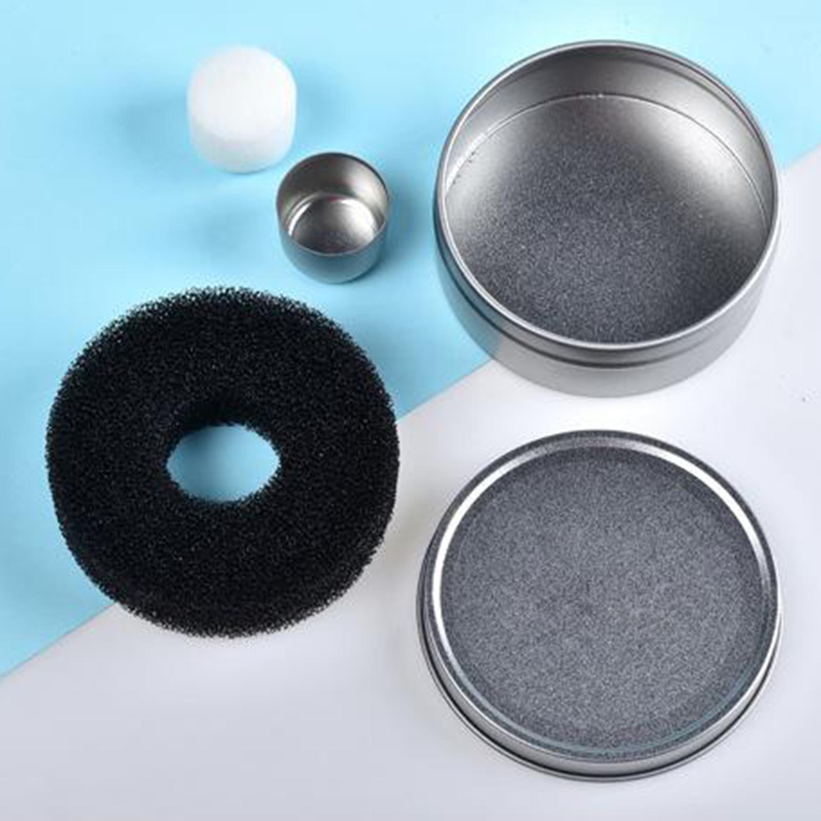 Makeup Brush Cleaner Sponge Eyeshadow Shadow Switch Remover Round Pattern
