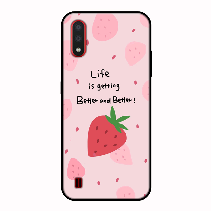 Ốp lưng điện thoại Samsung Galaxy A01 viền dẻo TPU BST Phong Cảnh Mẫu 6