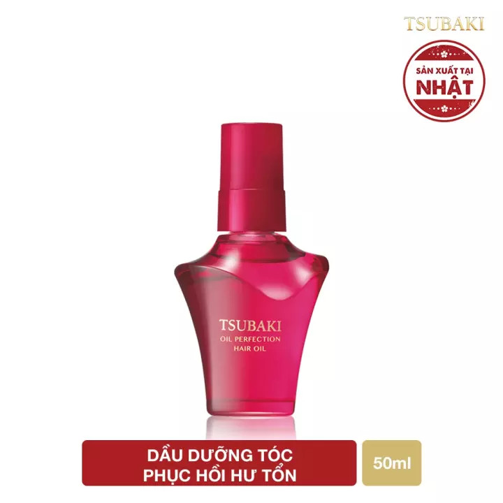 Bộ sản phẩm Tsubaki Premium Phục hồi ngăn rụng tóc chuyên sâu (Gội xả 490ml/chai + kem xả 180g + xịt dưỡng 220ml + dầu dưỡng 50ml)